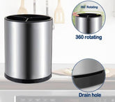 Stainless Steel Rotating Spoons Holder ( Spoons not included )